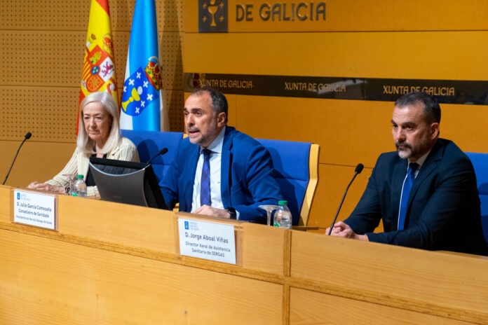 O conselleiro de Sanidade, Julio García Comesaña.