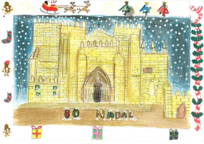 Gañador Concurso postal de Nadal de Tui 2024